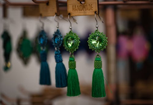 寶石, 新娘饰品, 綠色 的 免费素材图片