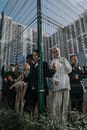 Free stock photo of band, black coat, cage