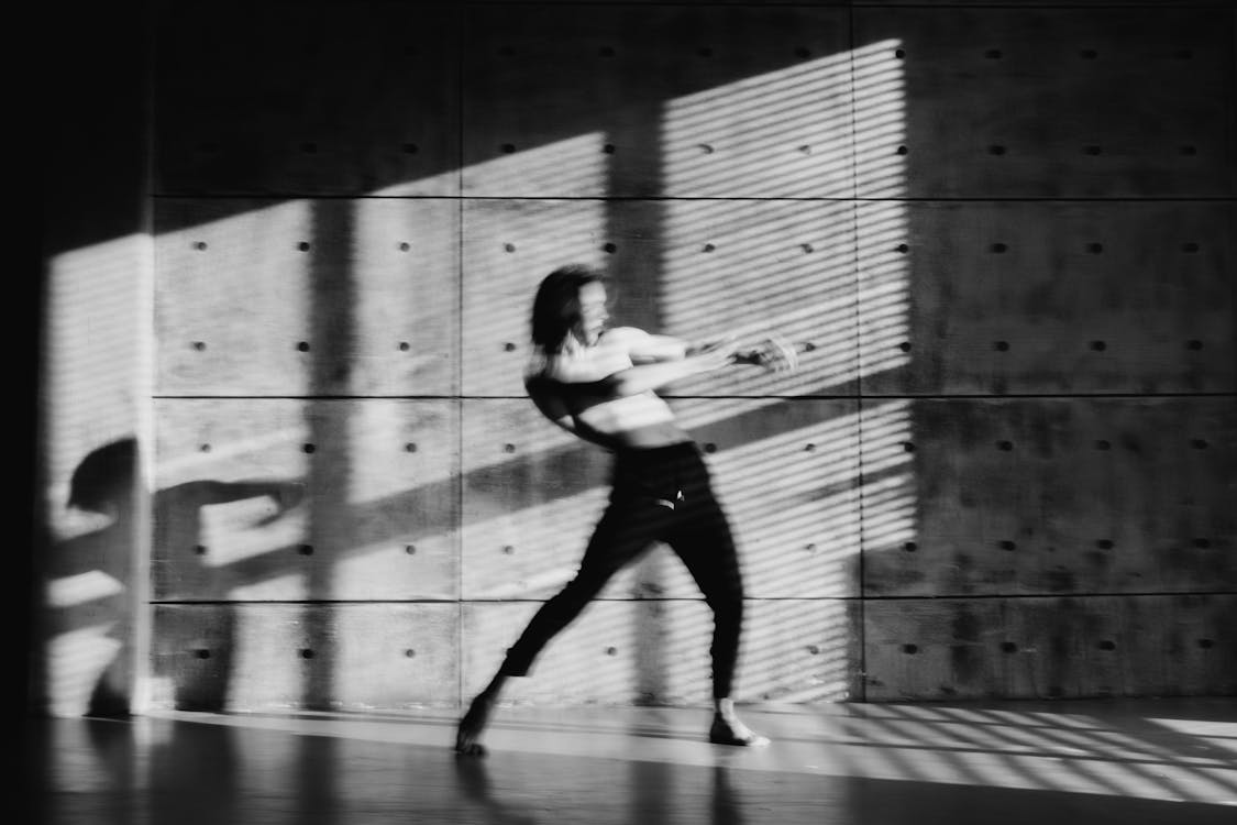 Imagine de stoc gratuită din alb-negru, coregrafie, dans