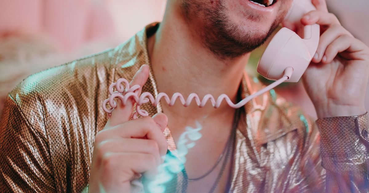 Telecom Guy Using Phone A Man Using Telephone · Free Stock Photo