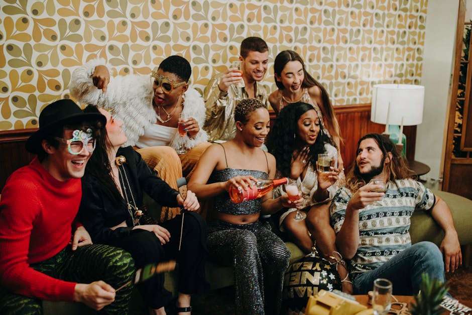 friends toasting during online cocktail party - virtual cocktail party app