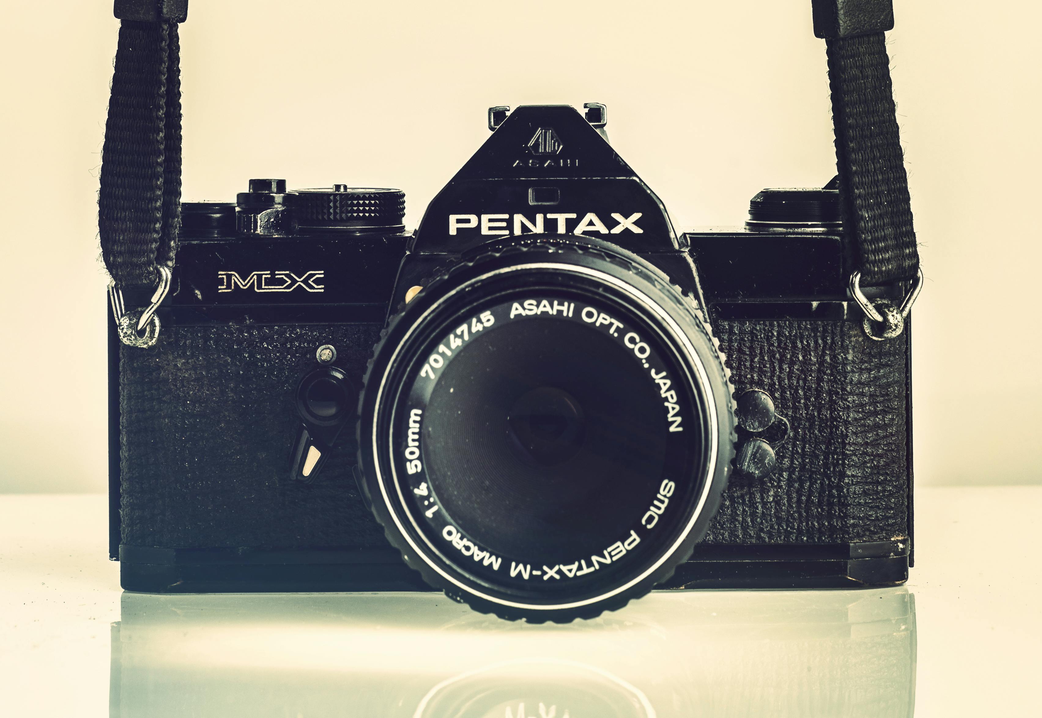 Close-up Photo of Pentax Single-lens Reflex Camera \u00b7 Free Stock Photo