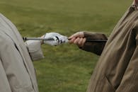 Hands Holding a Golf Club