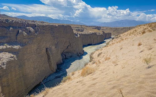 Foto d'estoc gratuïta de al mig del no-res, barranc, bell paisatge