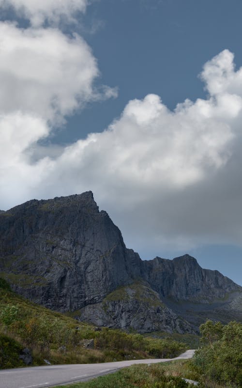 Scenic View of a Road near the Mountains