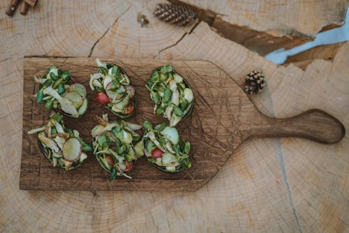 Foto stok gratis fotografi makanan, kerang, Pandangan atas