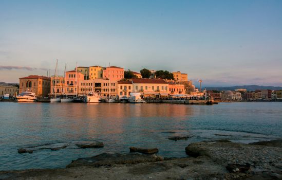 Chania Venetian harbour walk — Crete