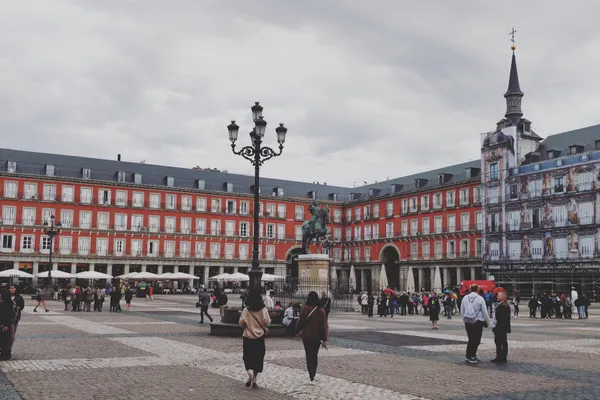 la Plaza Mayor