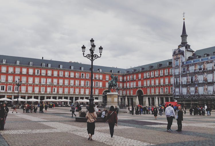 Plaza Mayor Square In Madrid