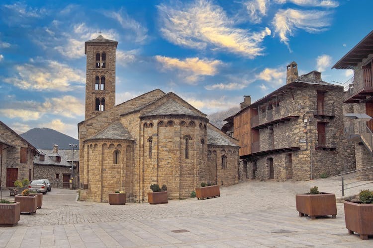 The Old Santa Maria Church In Taull Lleida Spain