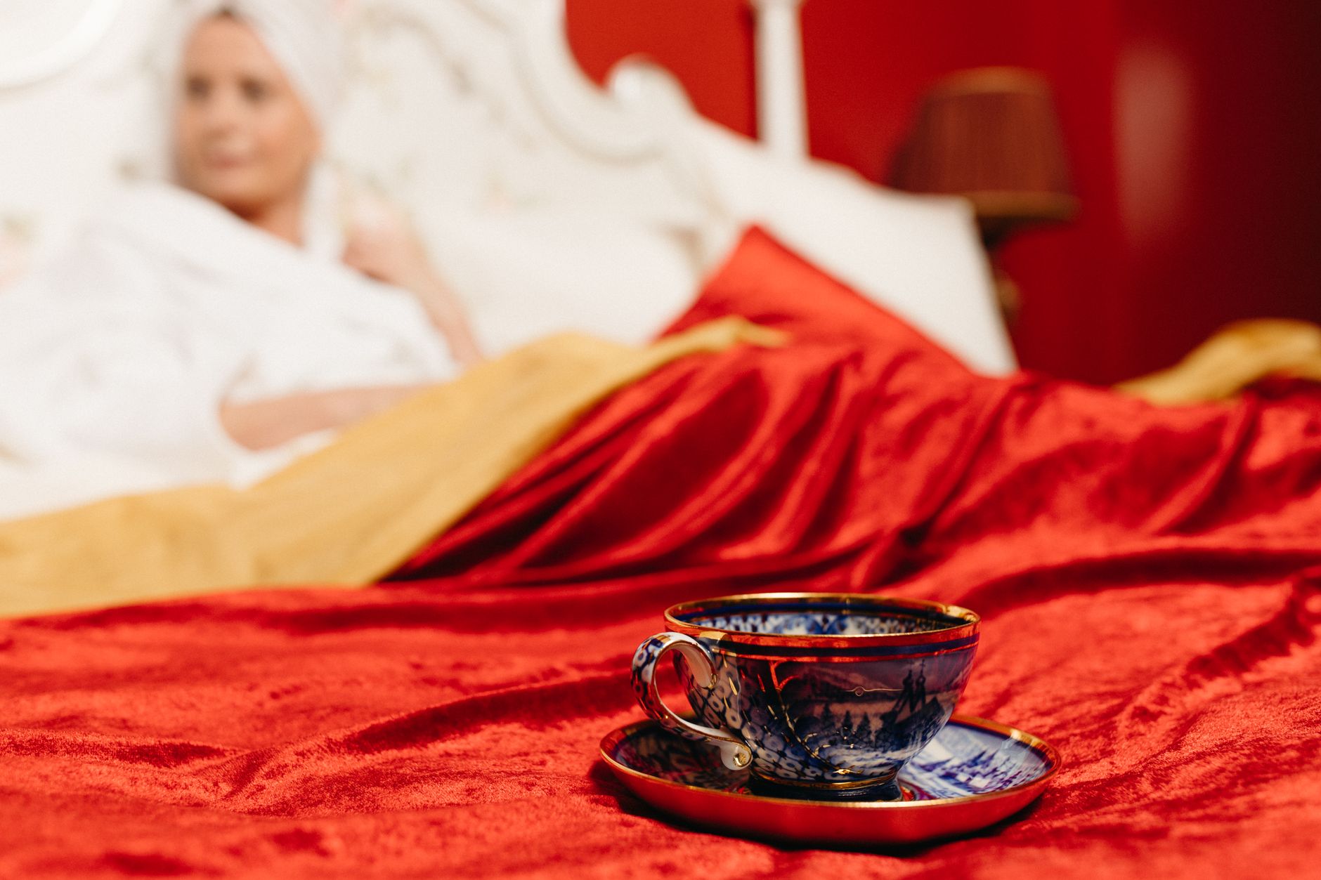 A proper cup of tea in bed