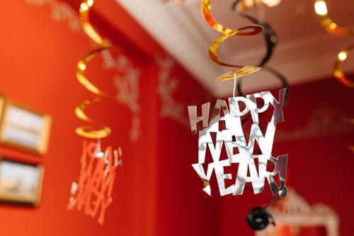 Ingyenes stockfotó boldog új évet, csendélet, függő témában