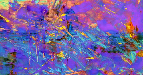 Free Dynamic abstract painting with bold, vibrant colors and expressive brushstrokes. Stock Photo