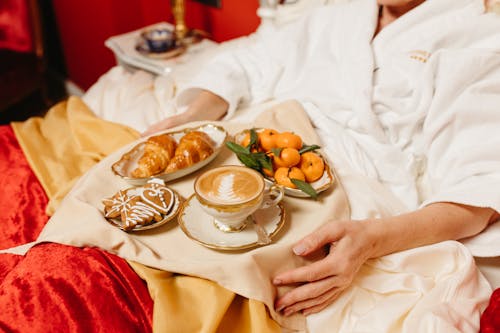 Základová fotografie zdarma na téma croissanty, jídlo, kofein