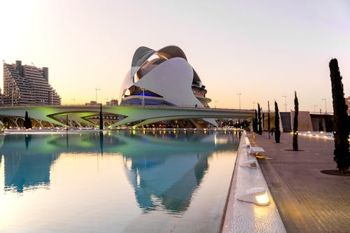 Queen Sofia Palace of Arts in Valencia, Spain