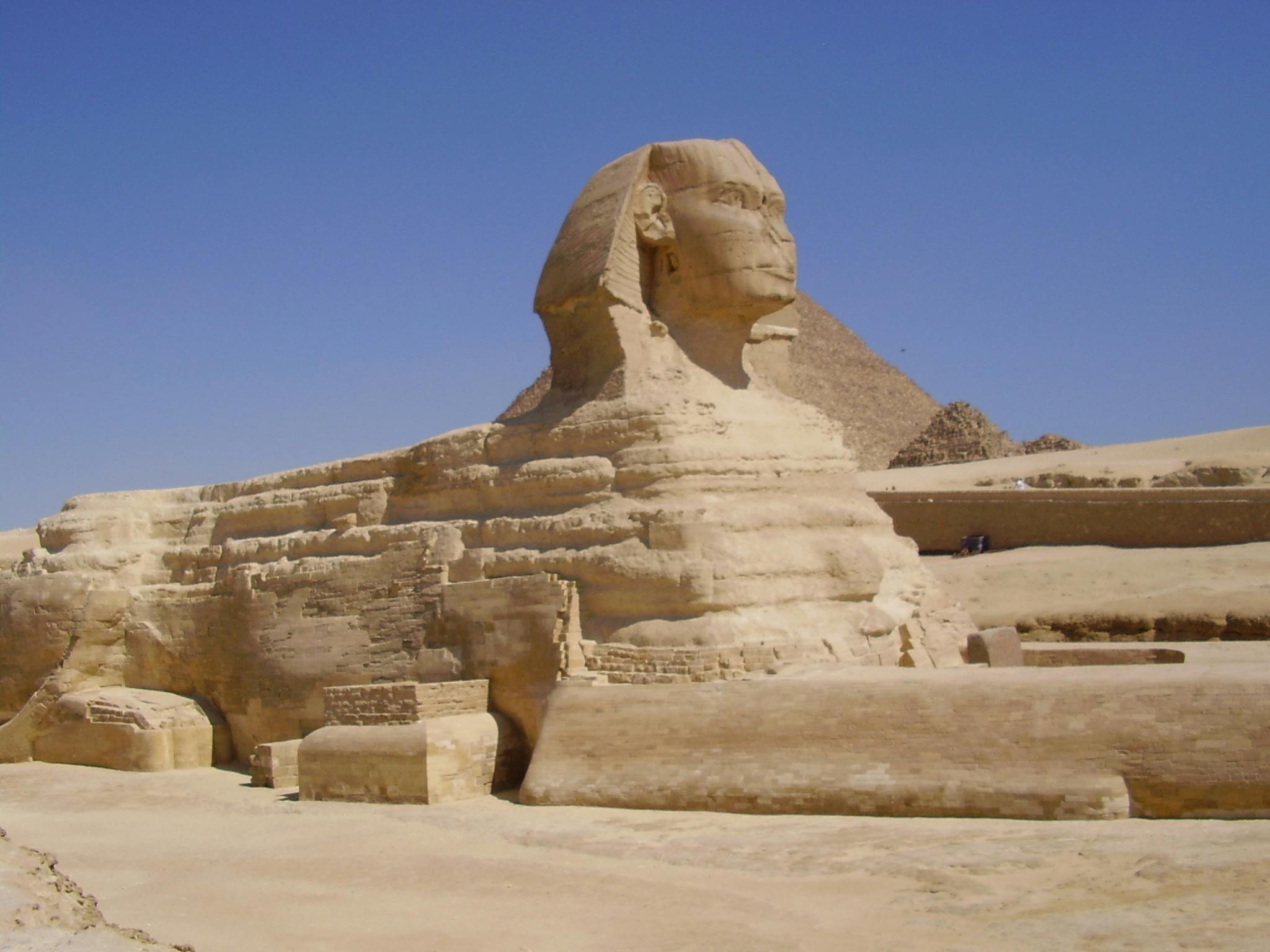 Free stock photo of great sphinx of giza