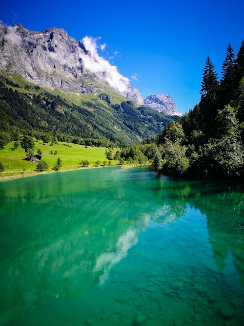 Gratis stockfoto met landschap, mooi uitzicht, reflectie