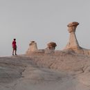 Man at Bisti Wilderness