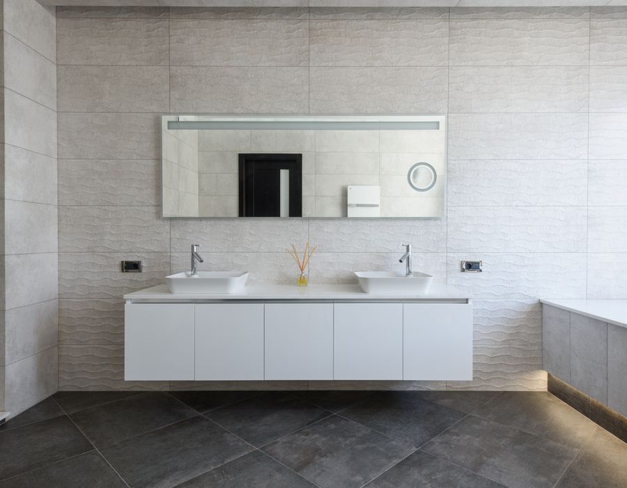 Vanity installation Home Gardens