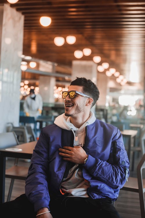 Man in a Jacket Smiling