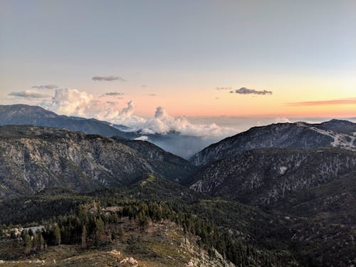 Бесплатное стоковое фото с Аэрофотосъемка, гора, живописный