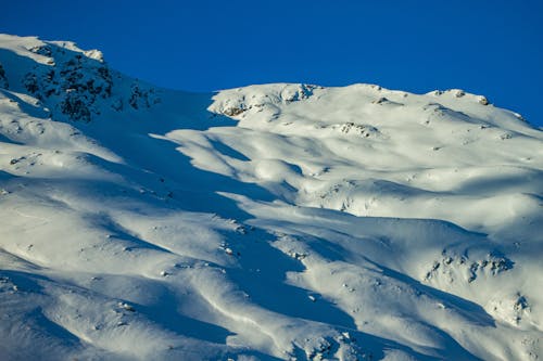 Gratuit Photos gratuites de ciel bleu, contre-plongée, couvert de neige Photos