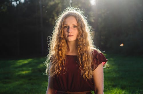 Free stock photo of beautiful, dress, evening sun