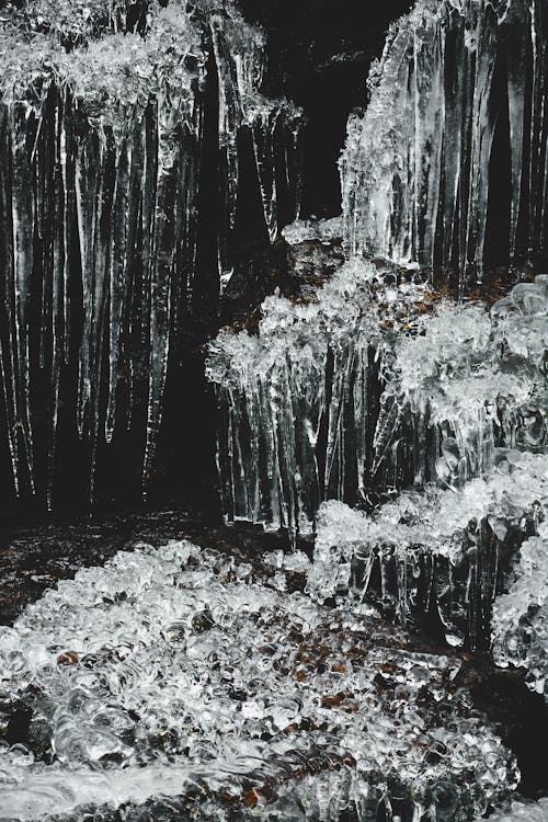 Základová fotografie zdarma na téma hory, led, modrozelená