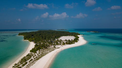 Ingyenes stockfotó drónfelvétel, légi fotózás, maldív-szigetek témában