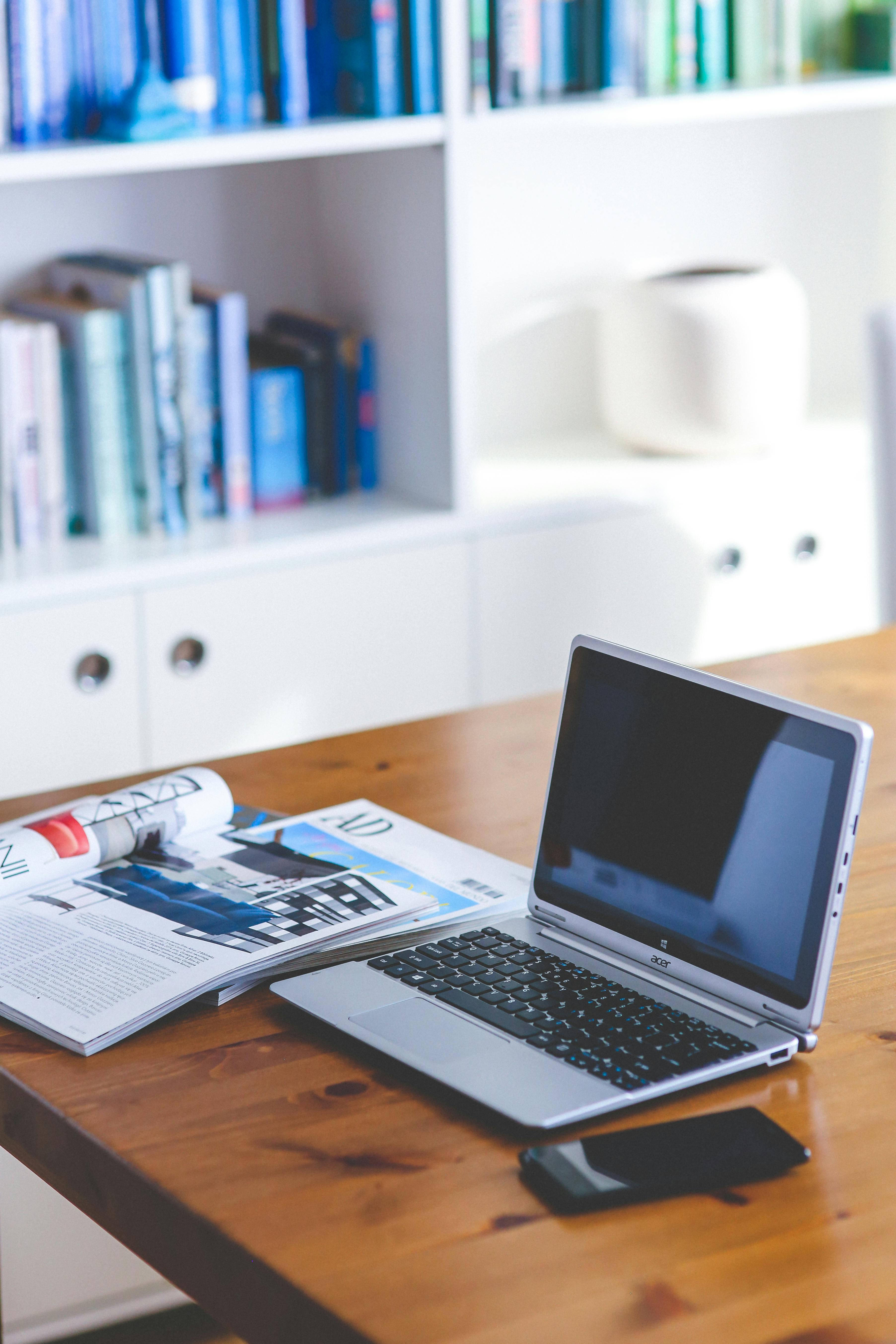 Photo Gratuite De Bureau Bureau A Domicile Cahier