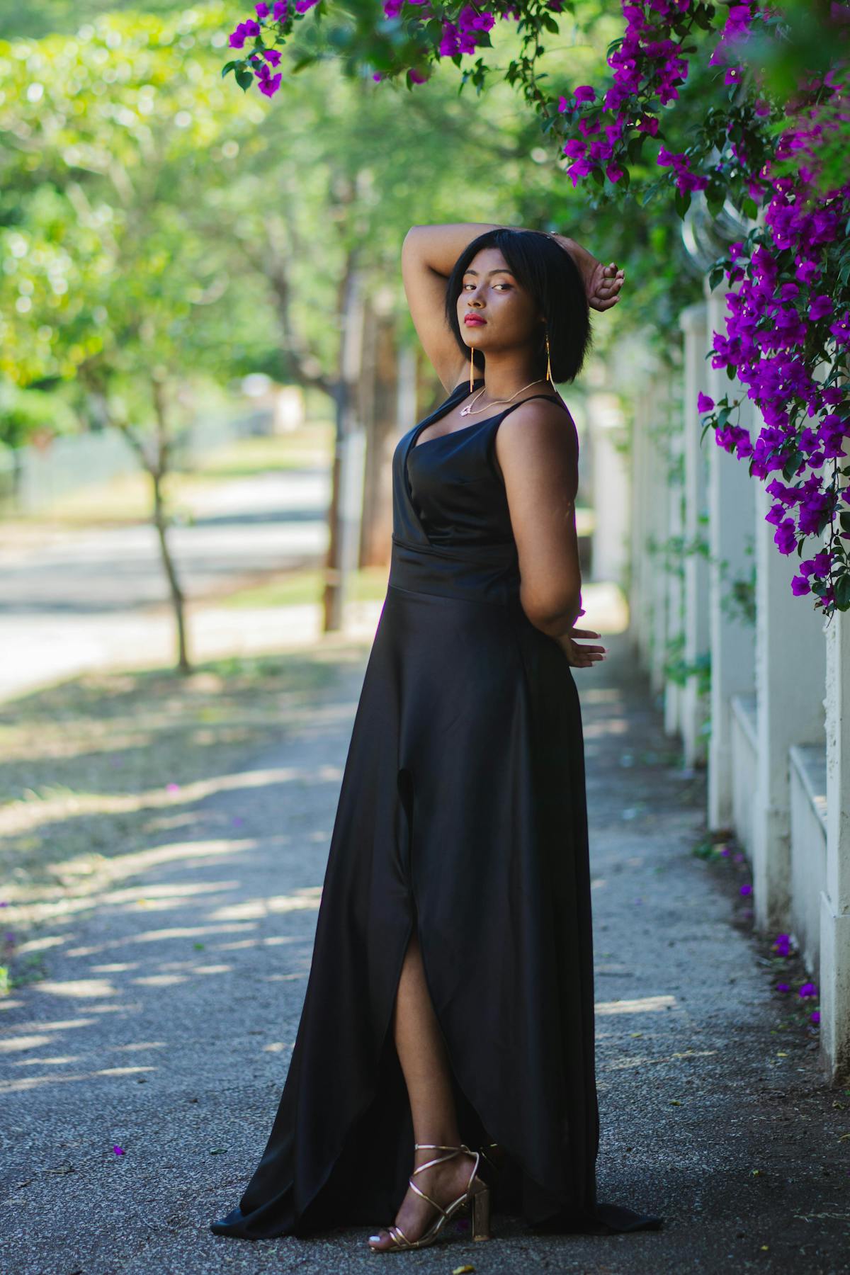 Tahini dressing being whisked in a bowl