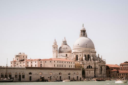 White Dome Building Under White Sky