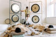 People in a Sound Bath