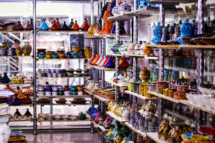 Photo Of A Ceramics Shop