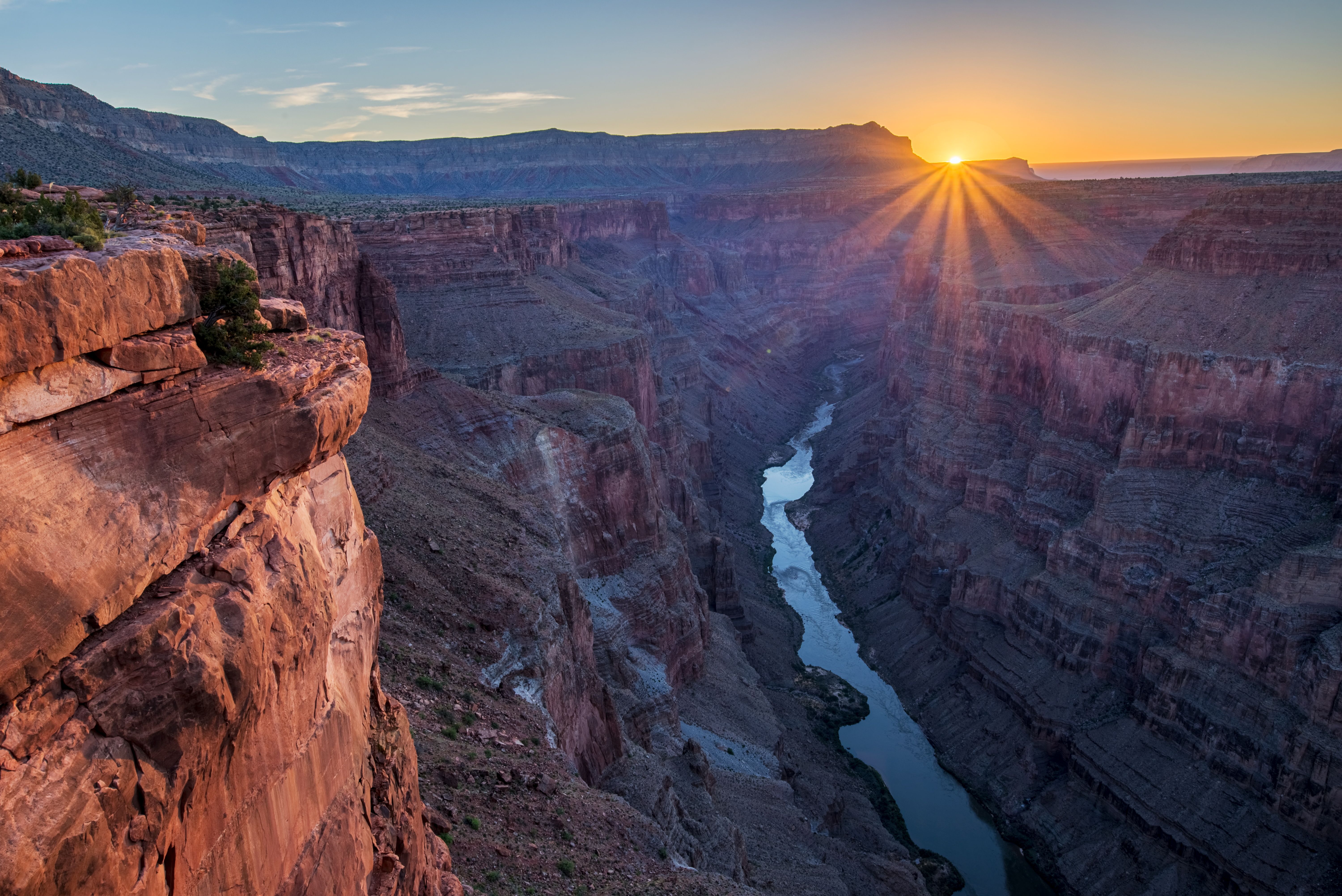 Randonnée Navajo Point - Lever de soleil