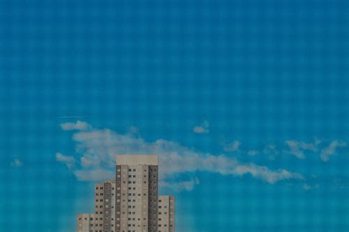 Безкоштовне стокове фото на тему «багатосторінковий, бетон, блакитне небо»