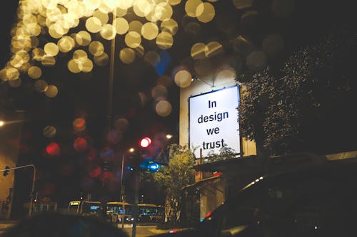 In Design We Trust / Billboard