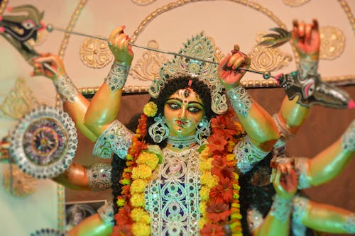 Free stock photo of goddess durga, maa durga