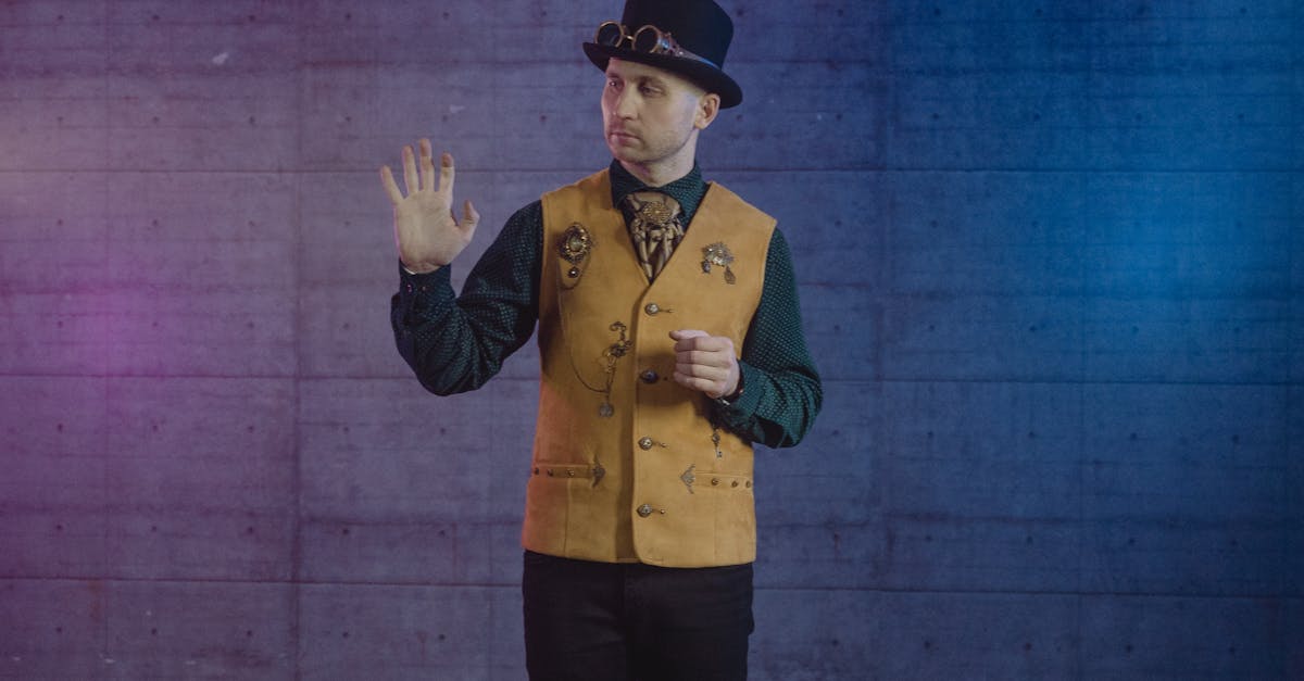 A Magician doing Magic · Free Stock Photo