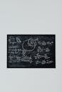 Mathematics Formula Written on Chalkboard
