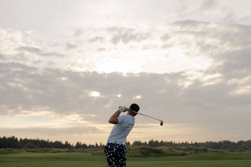 Gratis lagerfoto af Golf, Golfkølle, gynge