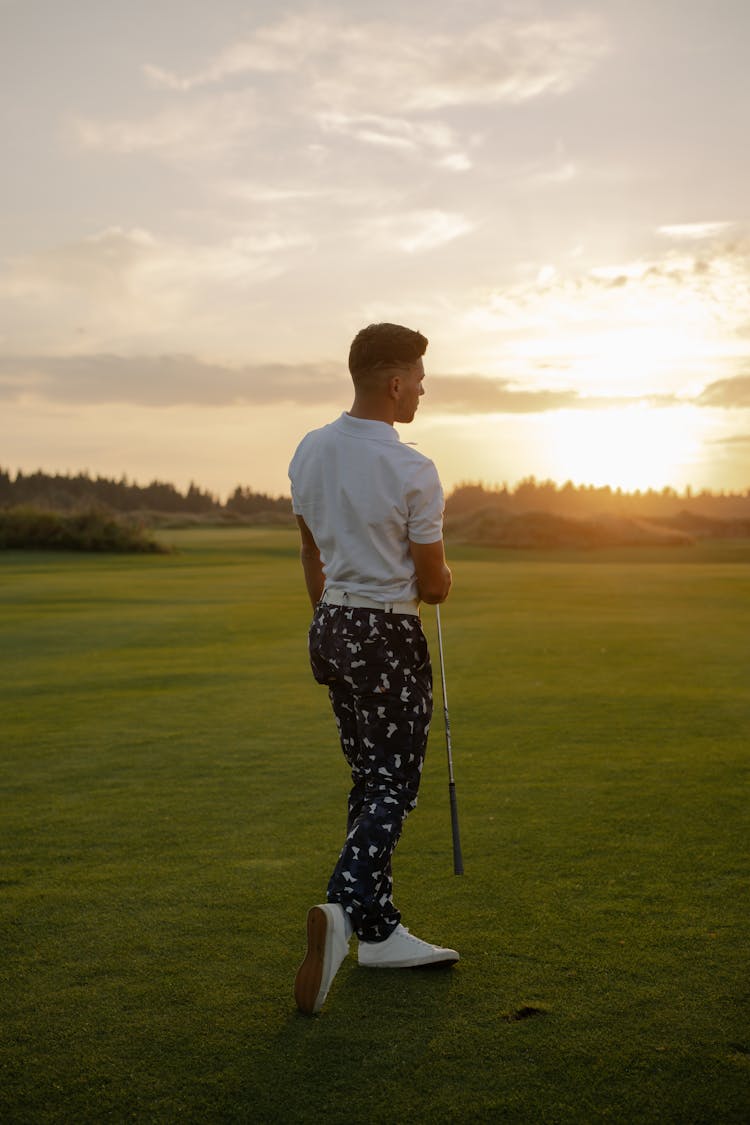 Photo Of Man Holding A Golf Club