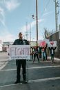 People Protesting on the Street