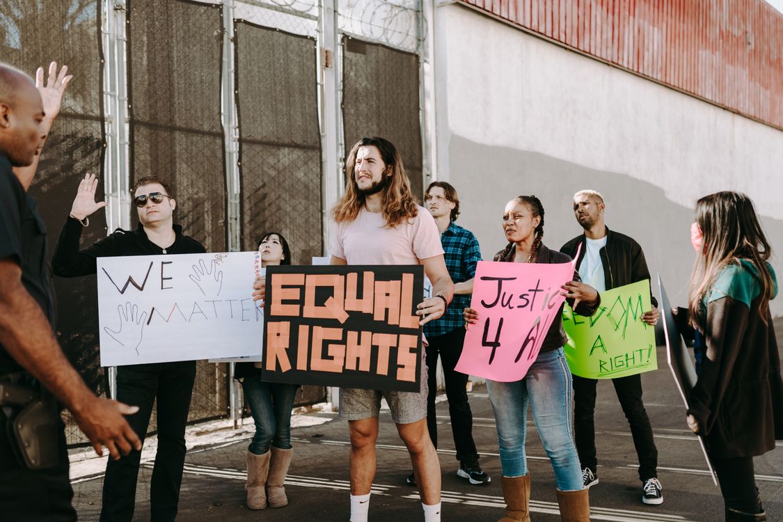 A People Protesting Together · Free Stock Photo