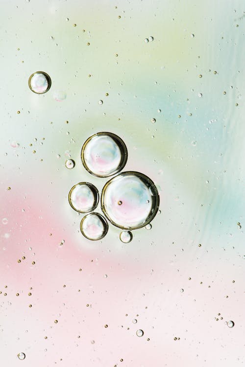 Bubbles on Glass