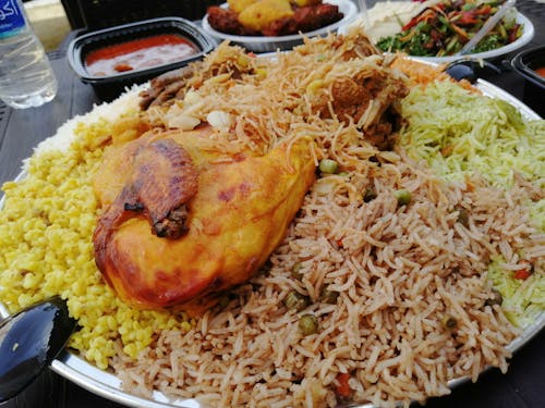 Free stock photo of baghdad, biryani, chicken