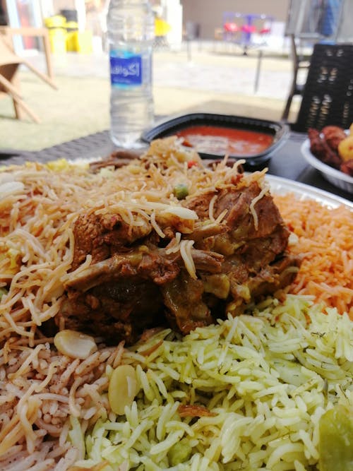 Free stock photo of baghdad, biryani, checken