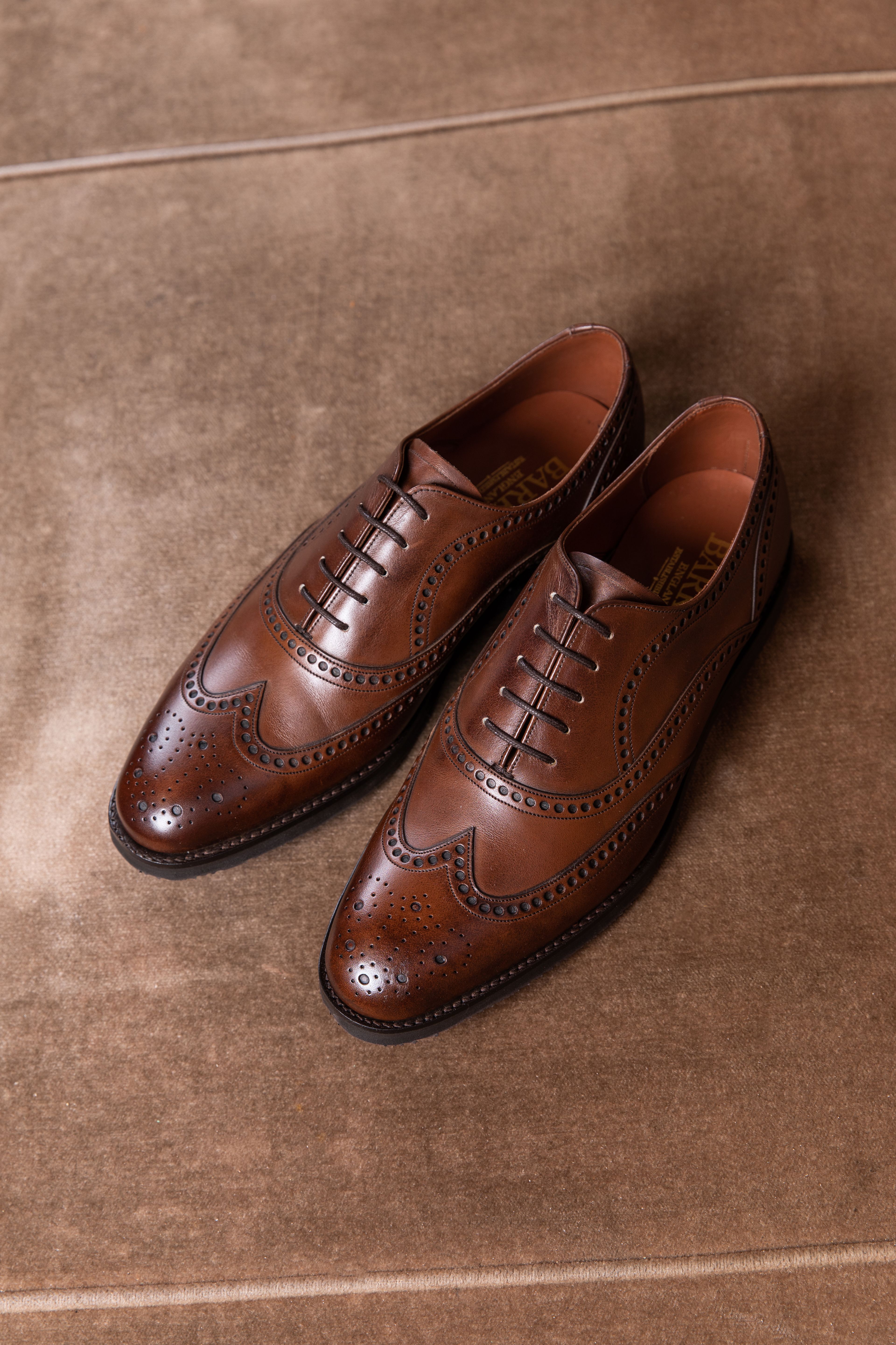 Brogue Oxford Leather Shoes
