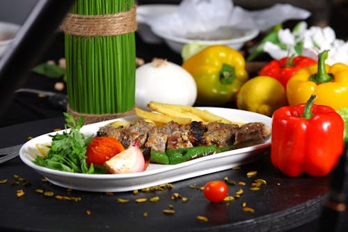 คลังภาพถ่ายฟรี ของ arabicfood, courgette, falafel