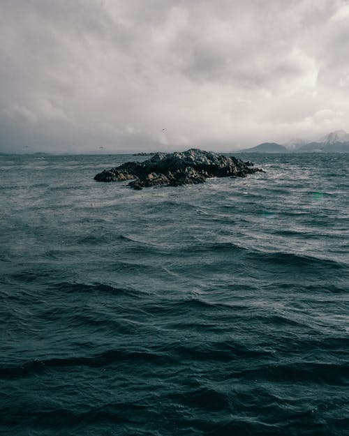 Rock Formation in the Middle of the Sea